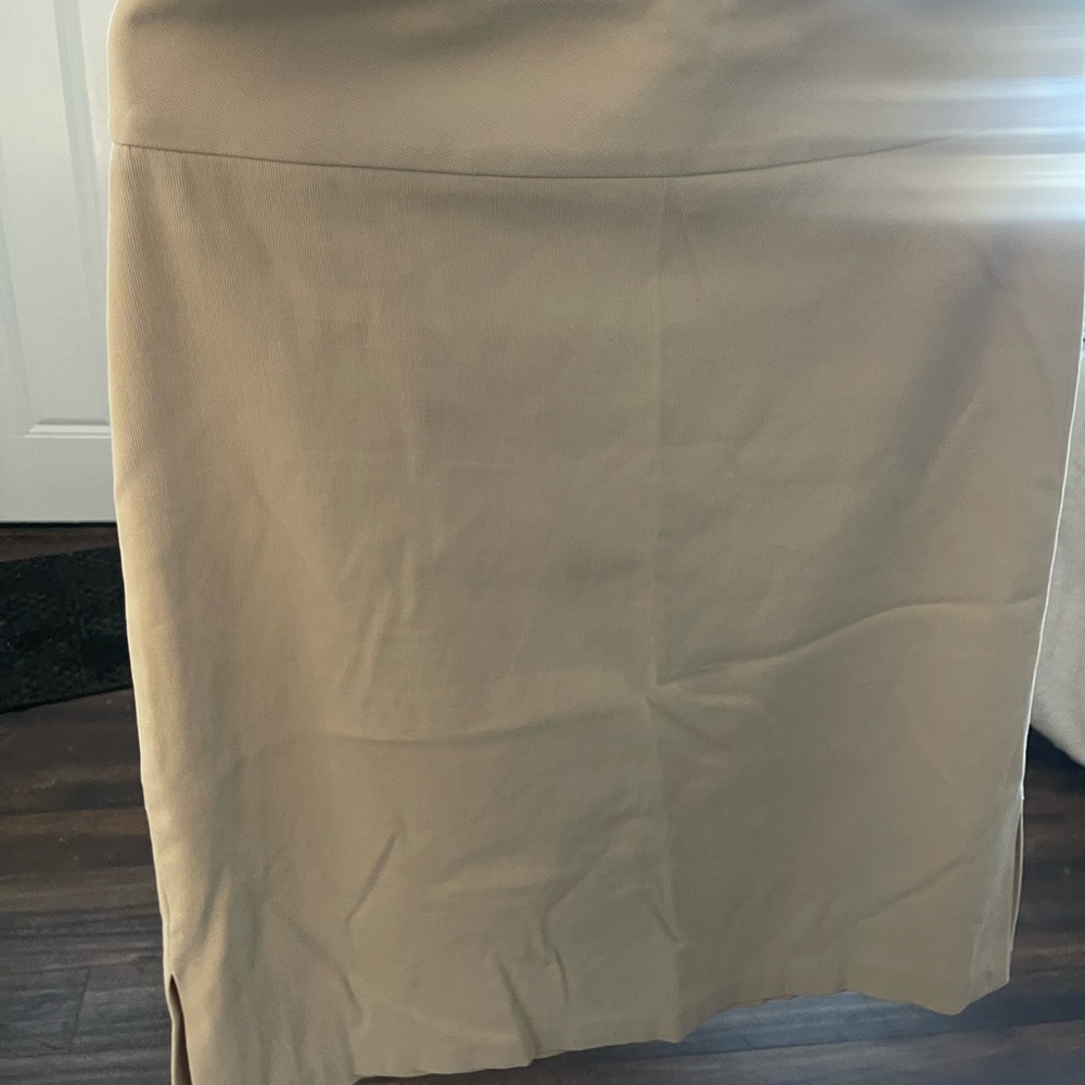 Banana Republic Tan Pencil Skirt